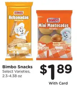 Smith's Bimbo Snacks offer