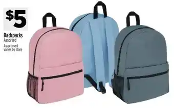 Dollar General Backpacks Assorted offer