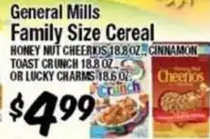Western Beef General Mills family size cereal offer