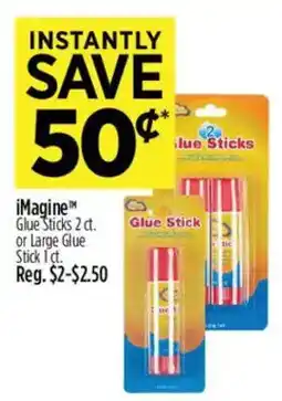 Dollar General iImagine Glue Sticks offer