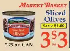 Market Basket Market Basket Sliced Olives offer