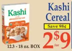 Market Basket Kashi cereal offer