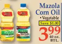 Market Basket Mazola corn oil offer