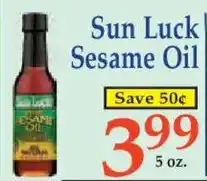 Market Basket Sun Luck Sesame Oil offer