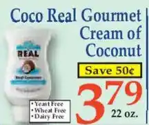 Market Basket Coco Real Gourmet Cream of Coconut offer