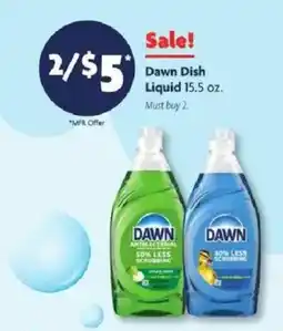 Family Dollar Dawn Dish Liquid offer