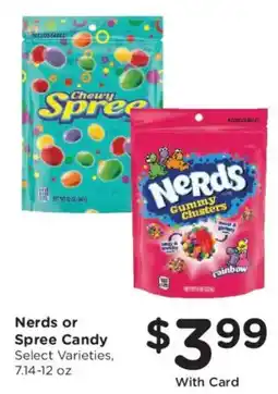 Smith's Nerds or Spree Candy offer