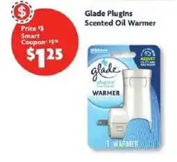 Family Dollar Glade Plugins Scented Oil Warmer offer
