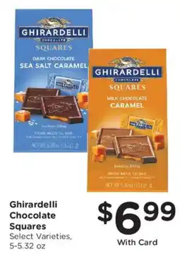 Smith's Ghirardelli Chocolate Squares offer