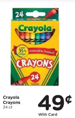 Smith's Crayola crayons offer