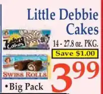 Market Basket Little Debbie Cakes offer