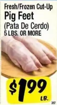 Western Beef Fresh/Frozen Cut-Up Pig Feet offer