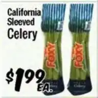Western Beef Foxy California Sleeved Celery offer