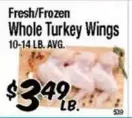 Western Beef Fresh/Frozen Whole Turkey Wings offer