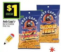Dollar General Andy Capp's Hot or Cheddar Fries offer