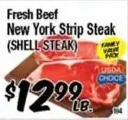 Western Beef Fresh Beef New York Strip Steak offer