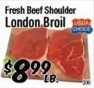 Western Beef Fresh Beef Shoulder London Broil offer