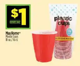 Dollar General Max Home plastic cups offer