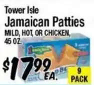 Western Beef Tower Isle Jamaican Patties offer