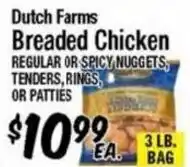 Western Beef Dutch Farms breaded chicken offer
