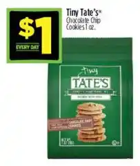 Dollar General Tiny Tate's chocolate chip cookies offer