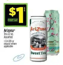 Dollar General Arizona tea assorted offer