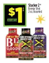Dollar General Stacker 2 Energy Shot offer