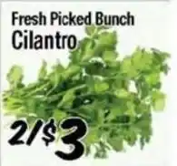 Western Beef Fresh Picked Bunch Cilantro offer