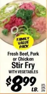 Western Beef Family Value Pack offer