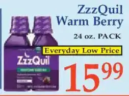 Market Basket ZzzQuil Warm Berry offer