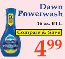 Market Basket Dawn Powerwash offer