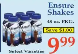 Market Basket Ensure Shakes offer
