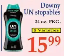 Market Basket Downy UN stopables offer