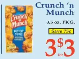 Market Basket Crunch 'n Munch offer