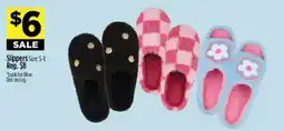 Dollar General Slippers offer