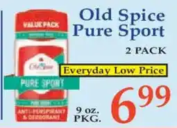 Market Basket Old Spice Pure Sport offer