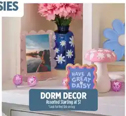 Dollar General Dorm Decor offer
