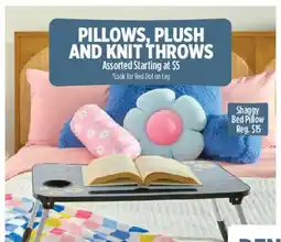 Dollar General Pillows, Plush and Knit Throws offer