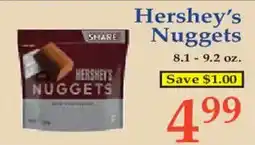 Market Basket Hershey's Nuggets offer