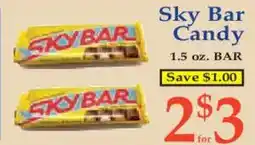 Market Basket Sky Bar Candy offer