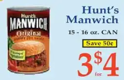 Market Basket Hunt's Manwich offer