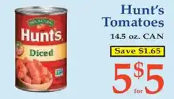 Market Basket Hunt's Tomatoes offer