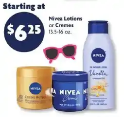 Family Dollar Nivea Lotions or Cremes offer