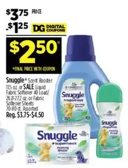 Dollar General Snuggle Scent Booster offer