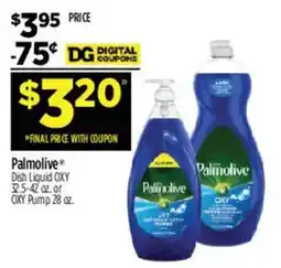 Dollar General Palmolive dish liquid oxy offer
