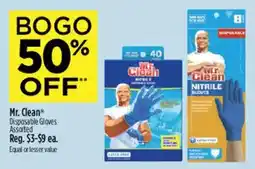 Dollar General Mr. Clean Disposable Gloves Assorted offer