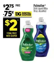 Dollar General Palmoilve Dish Liquid Ultra offer