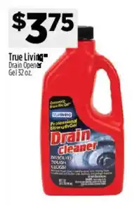 Dollar General True Living drain opener gel offer