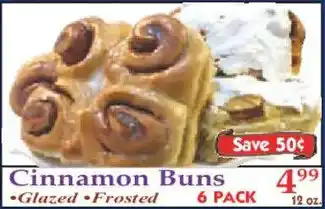 Market Basket Cinnamon Buns offer