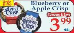 Market Basket Apple Crisp or Blueberry Crisp offer